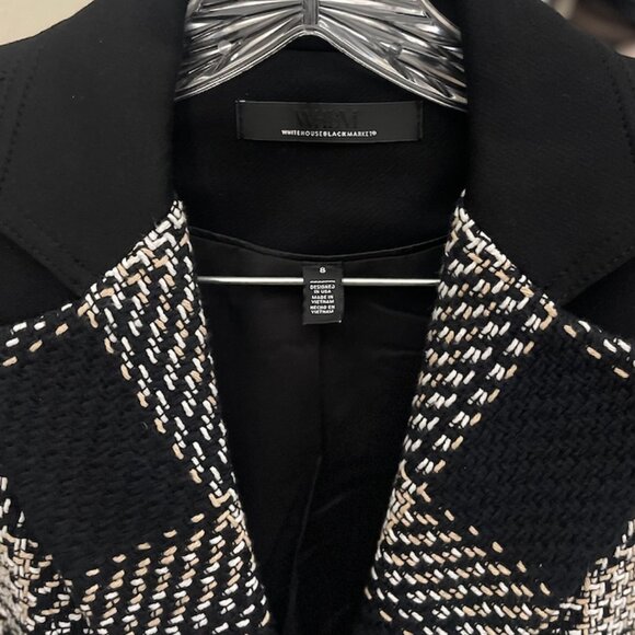 WHBM- Petite 3-Button Signature Tweed Blazer - Picture 3 of 5